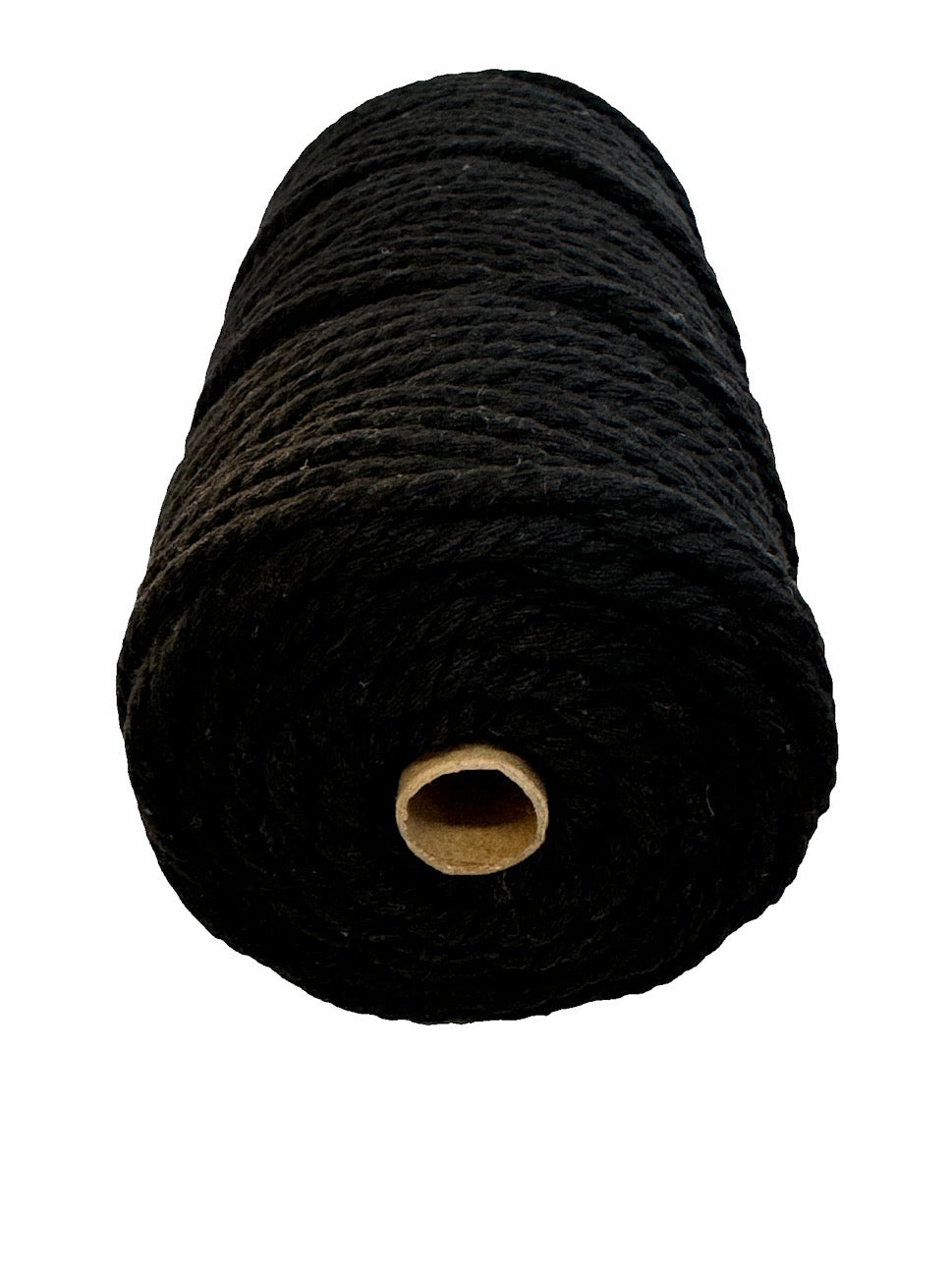 Macrame Cord Twisted - 309 5mm Black 500g