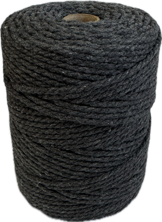 Macrame Cord Twisted - 304 2mm Ash Grey 250g