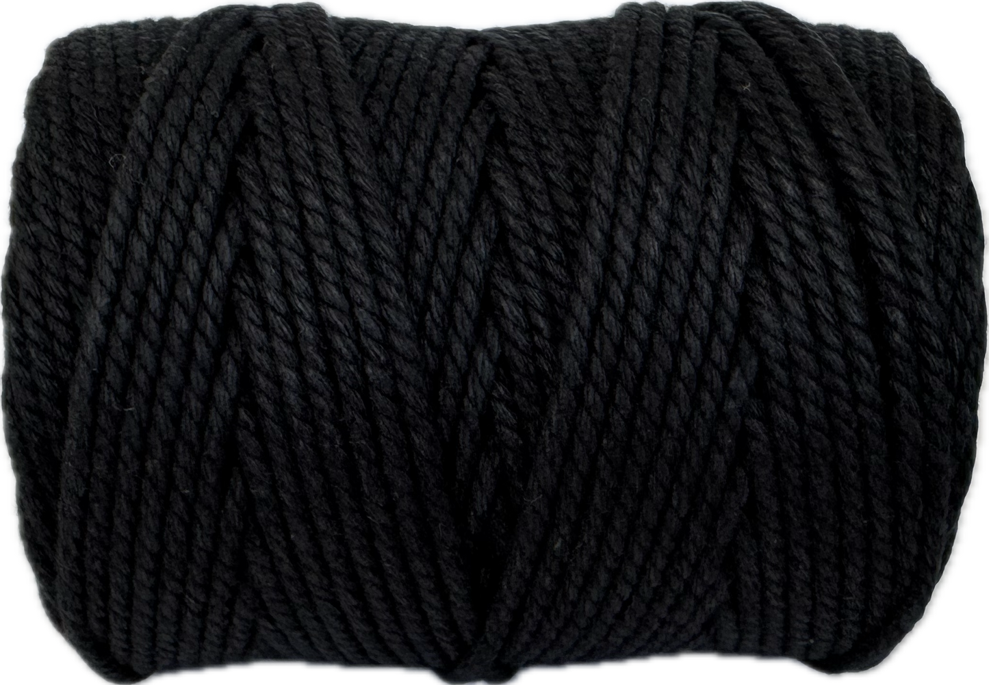 Premium Macrame Cord - 304 2mm Black 250g - 100% Cotton