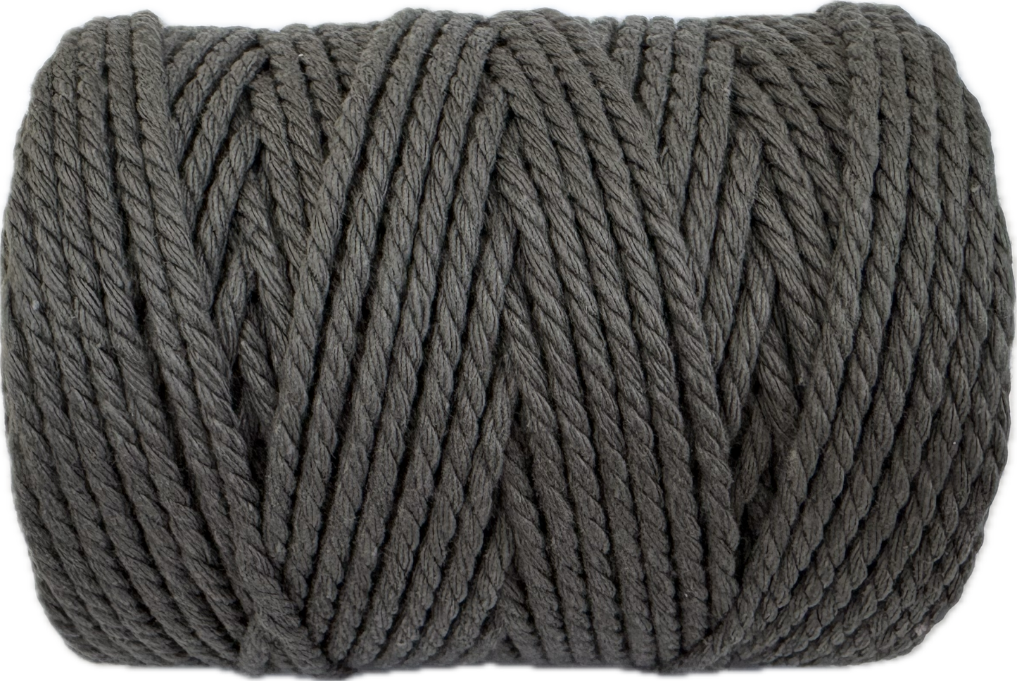 Premium Macrame Cord - 304 2mm Dark Grey 250g - 100% Cotton