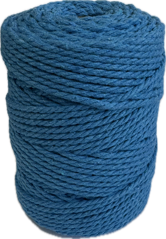 Macrame Cord Twisted - 304 2mm Fizory Blue 250g