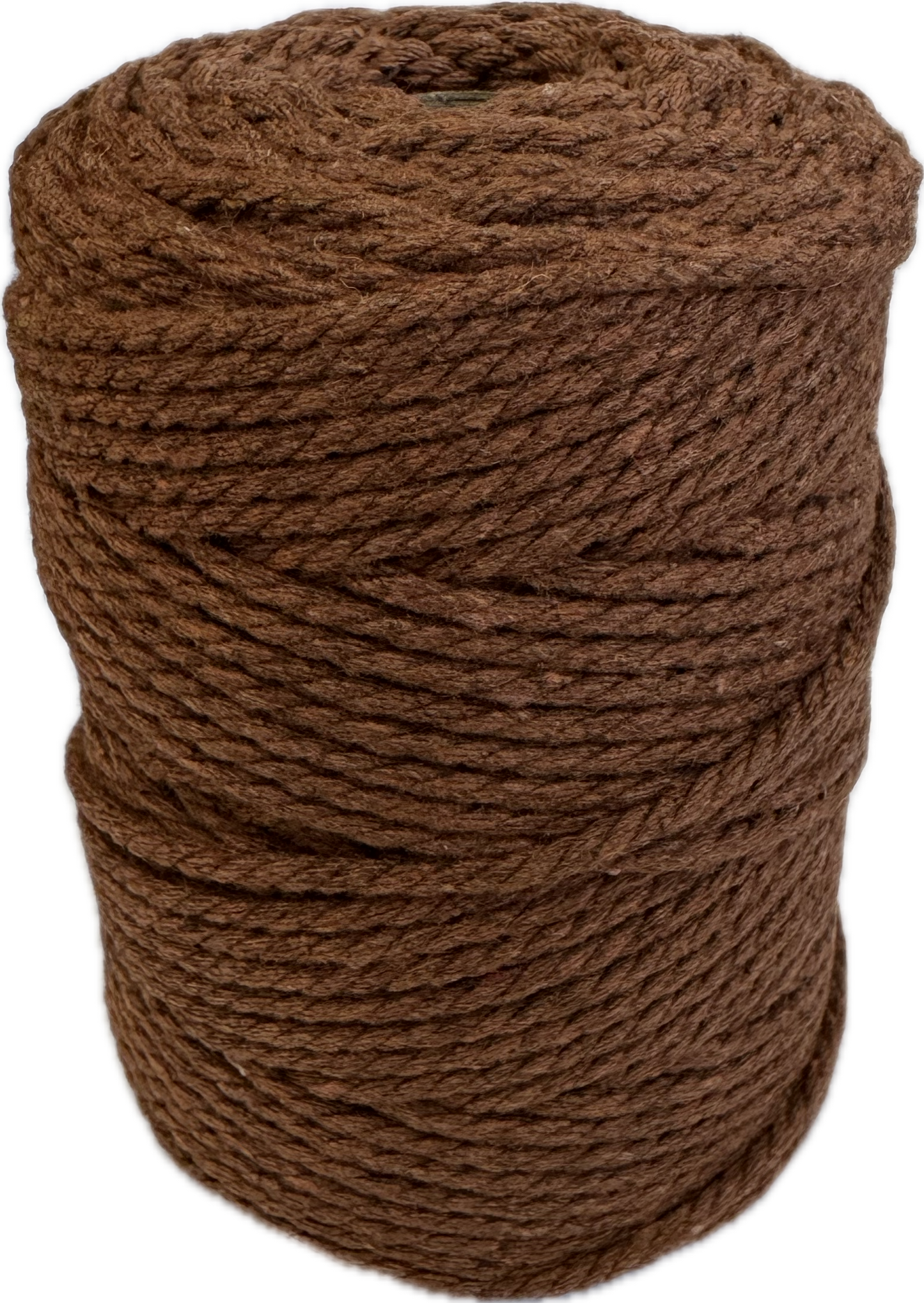 Macrame Cord Twisted - 304 2mm Mustard Brown 250g