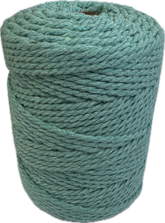 Macrame Cord Twisted - 304 2mm Water Blue 250g