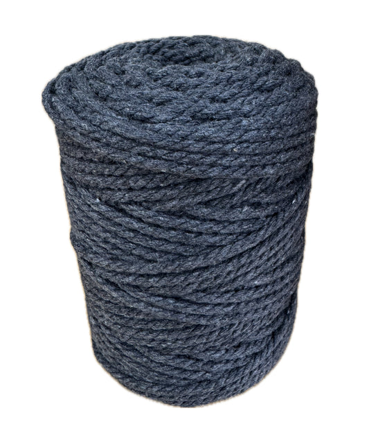 Macrame Cord Twisted - 306 3mm Ash Grey 250g