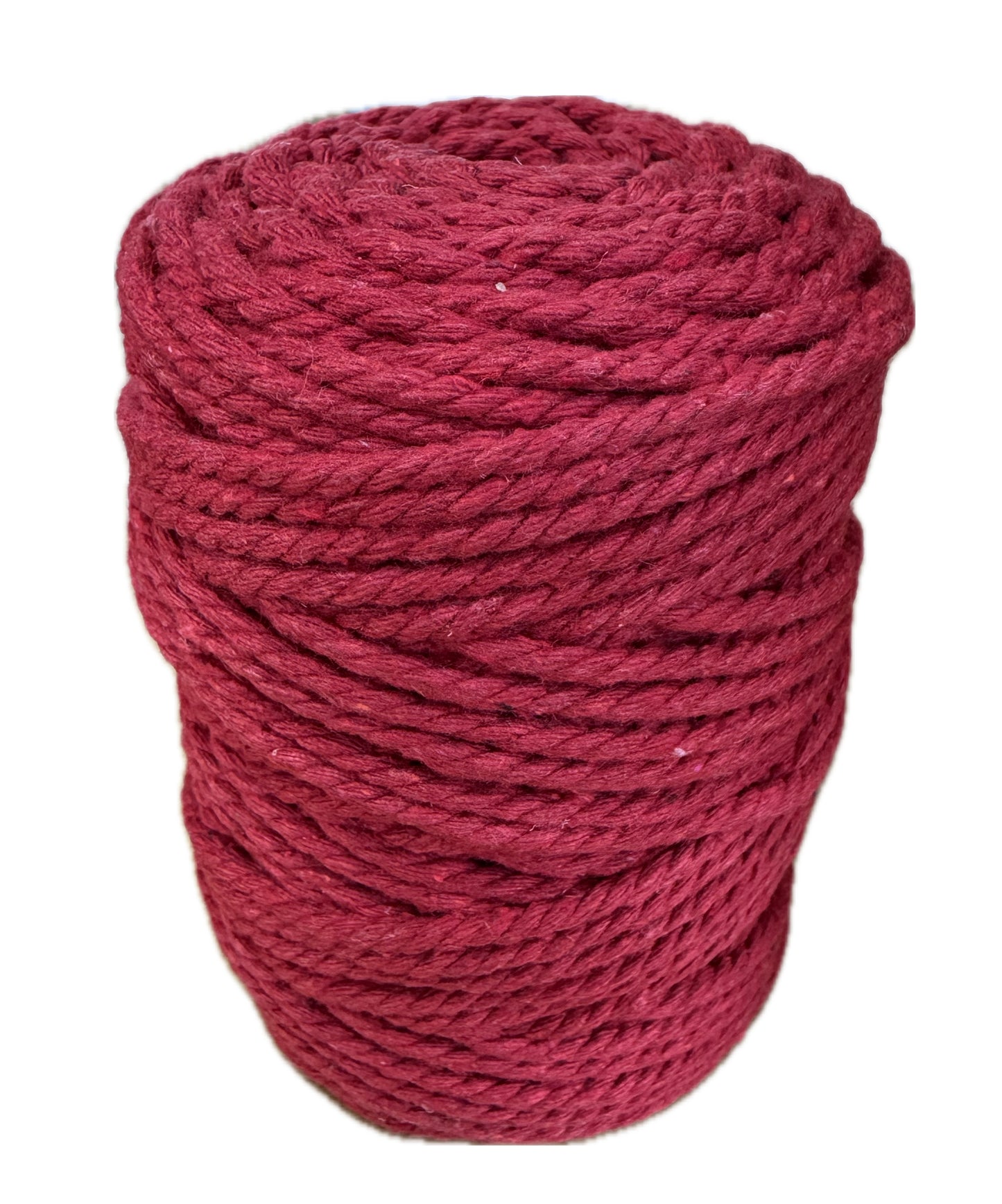 Macrame Cord Twisted - 306 3mm Red Rose 250g