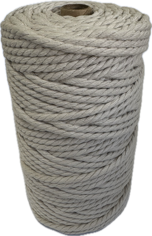 Premium Macrame Cord - 309 4mm Beige 500g - 100% Cotton