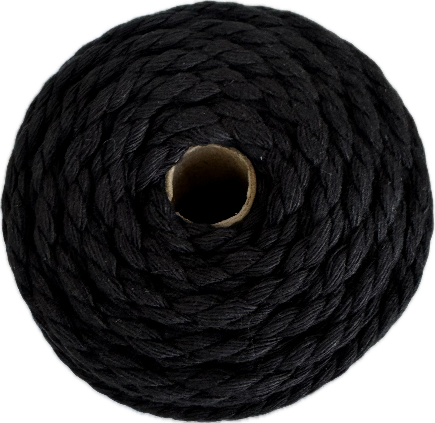 Premium Macrame Cord - 309 4mm Black 500g - 100% Cotton