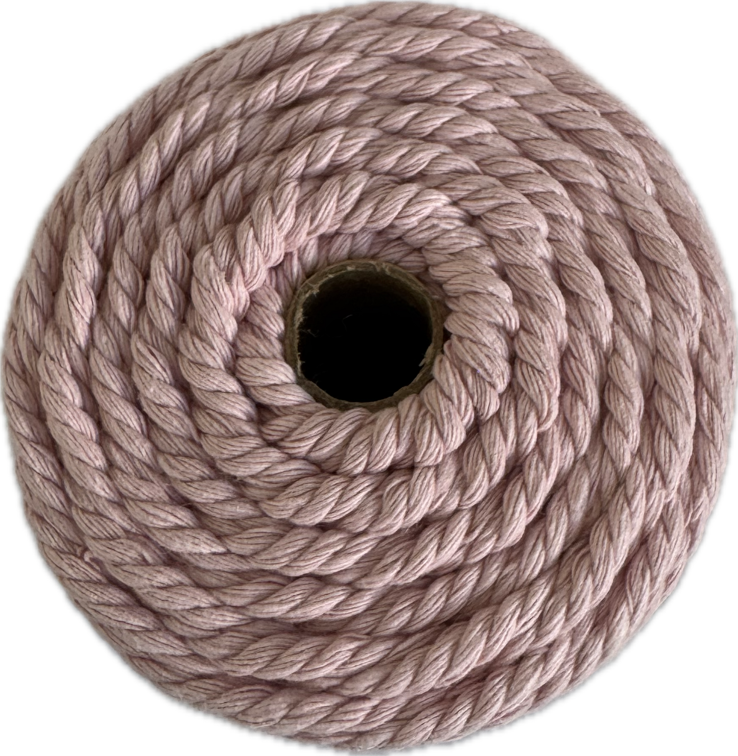 Premium Macrame Cord - 309 4mm Blush Pink 500g - 100% Cotton