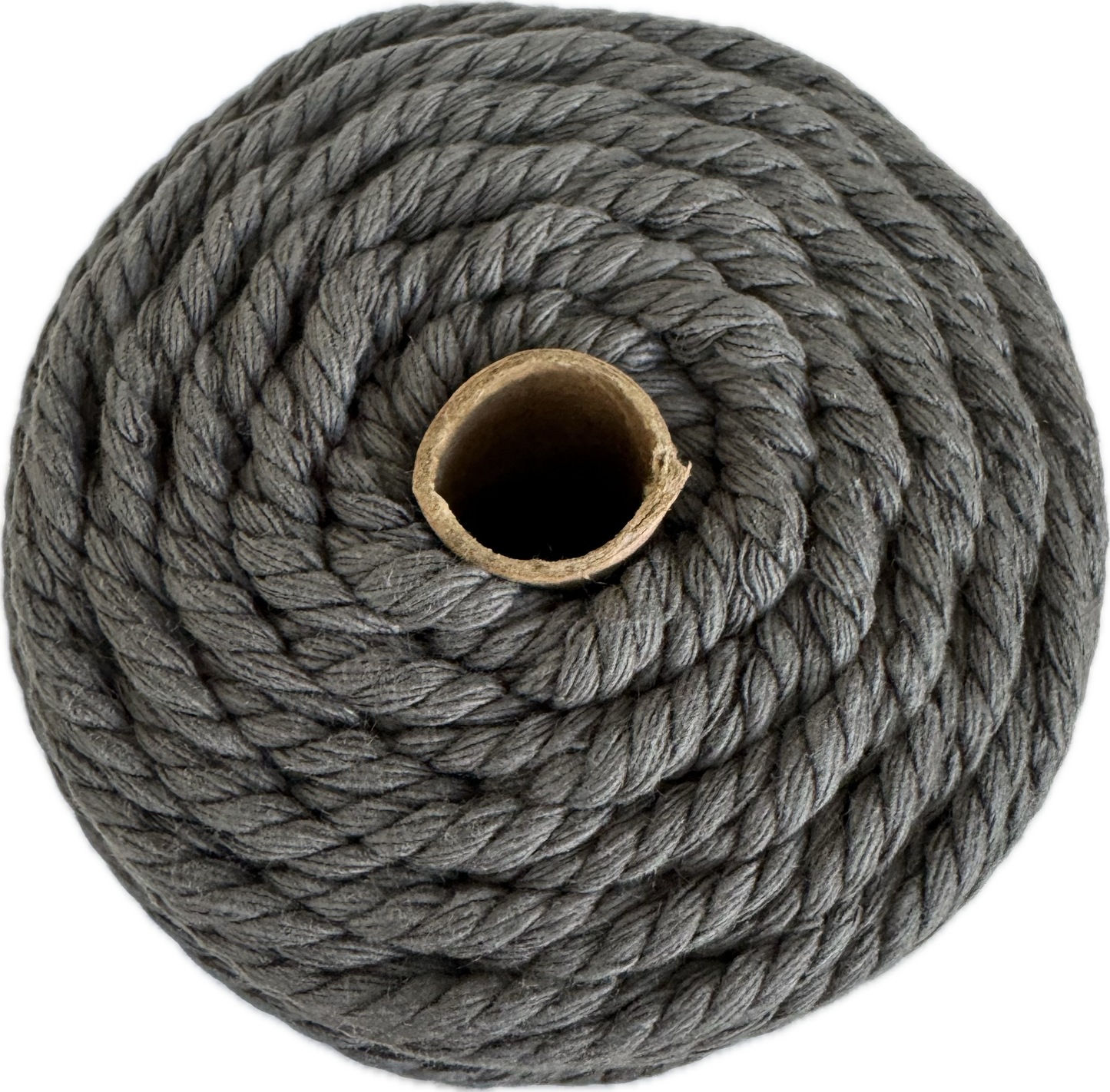 Premium Macrame Cord - 309 4mm Dark Grey 500g - 100% Cotton
