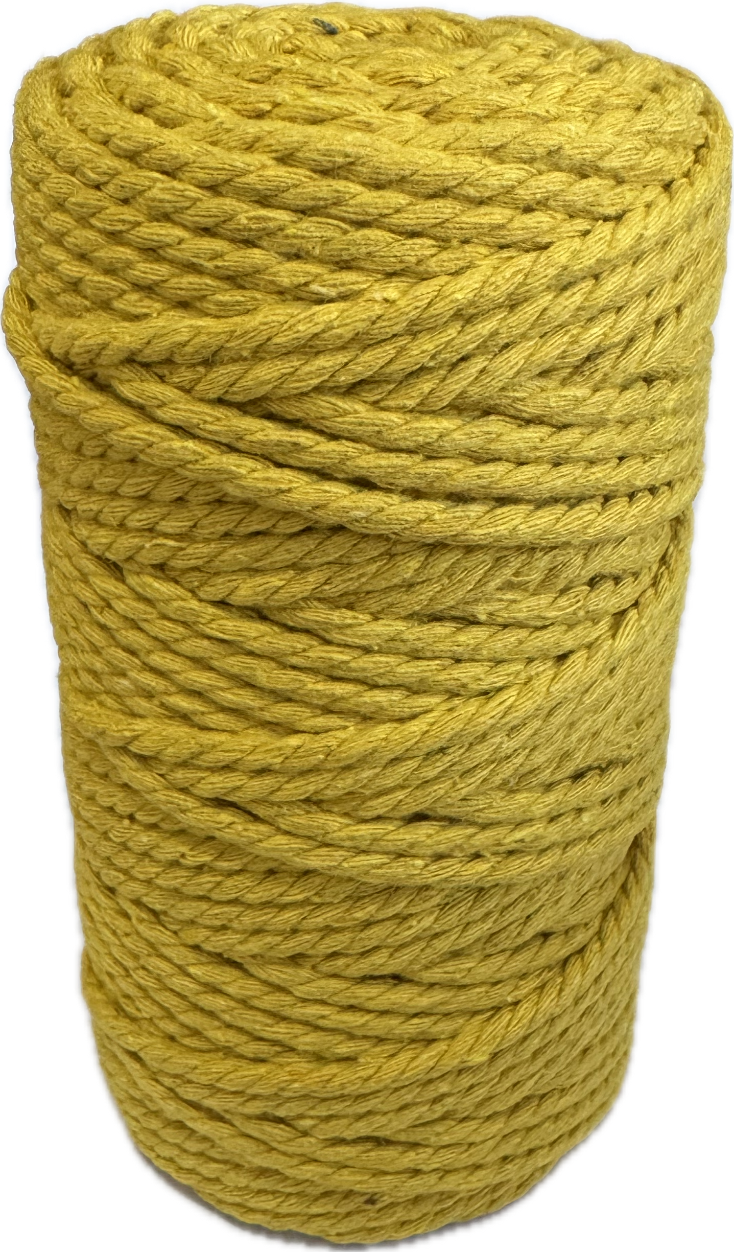 Macrame Cord Twisted - 309 5mm Lemon Yellow 500g