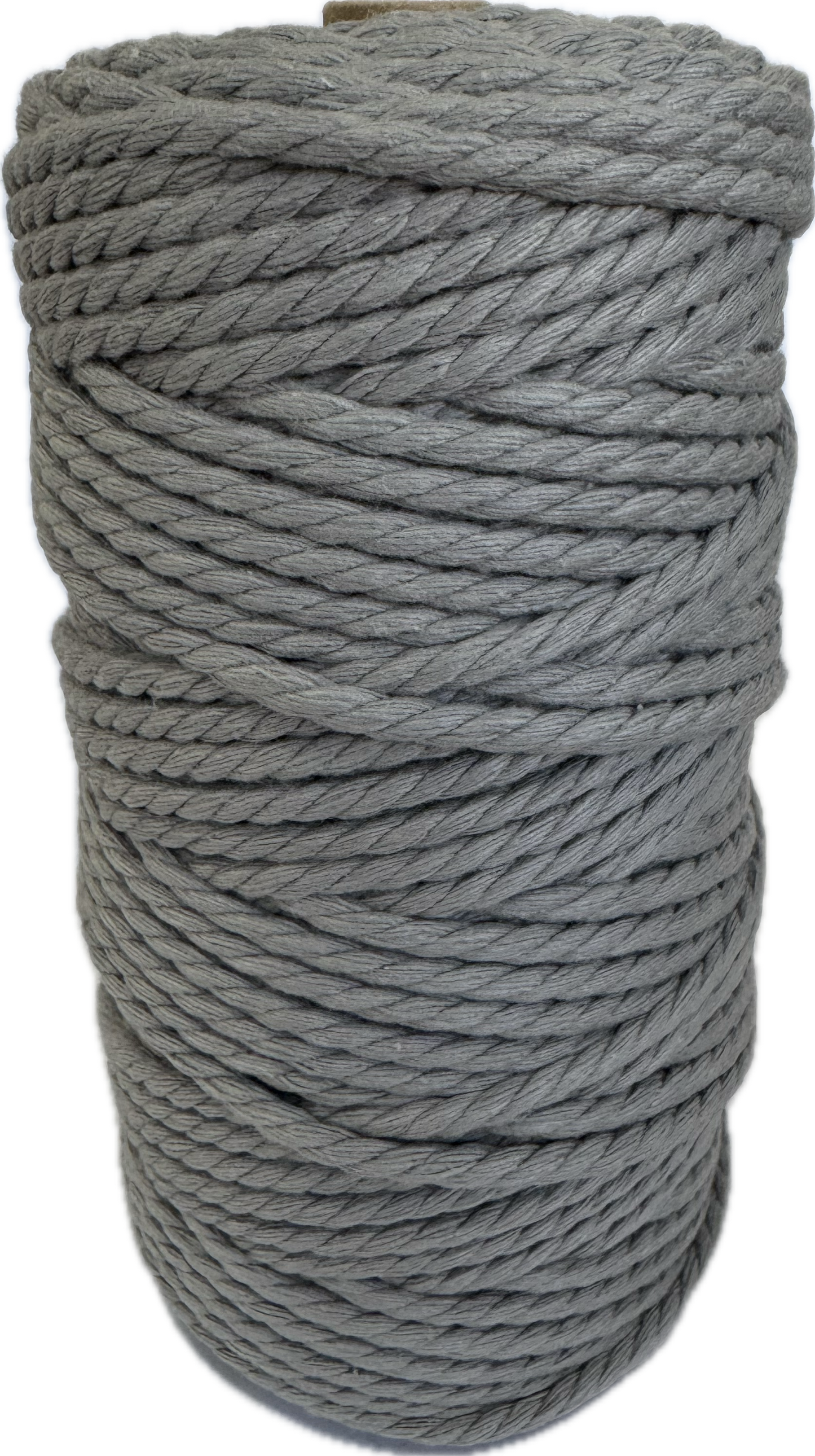 Premium Macrame Cord - 309 4mm Light Grey 500g - 100% Cotton