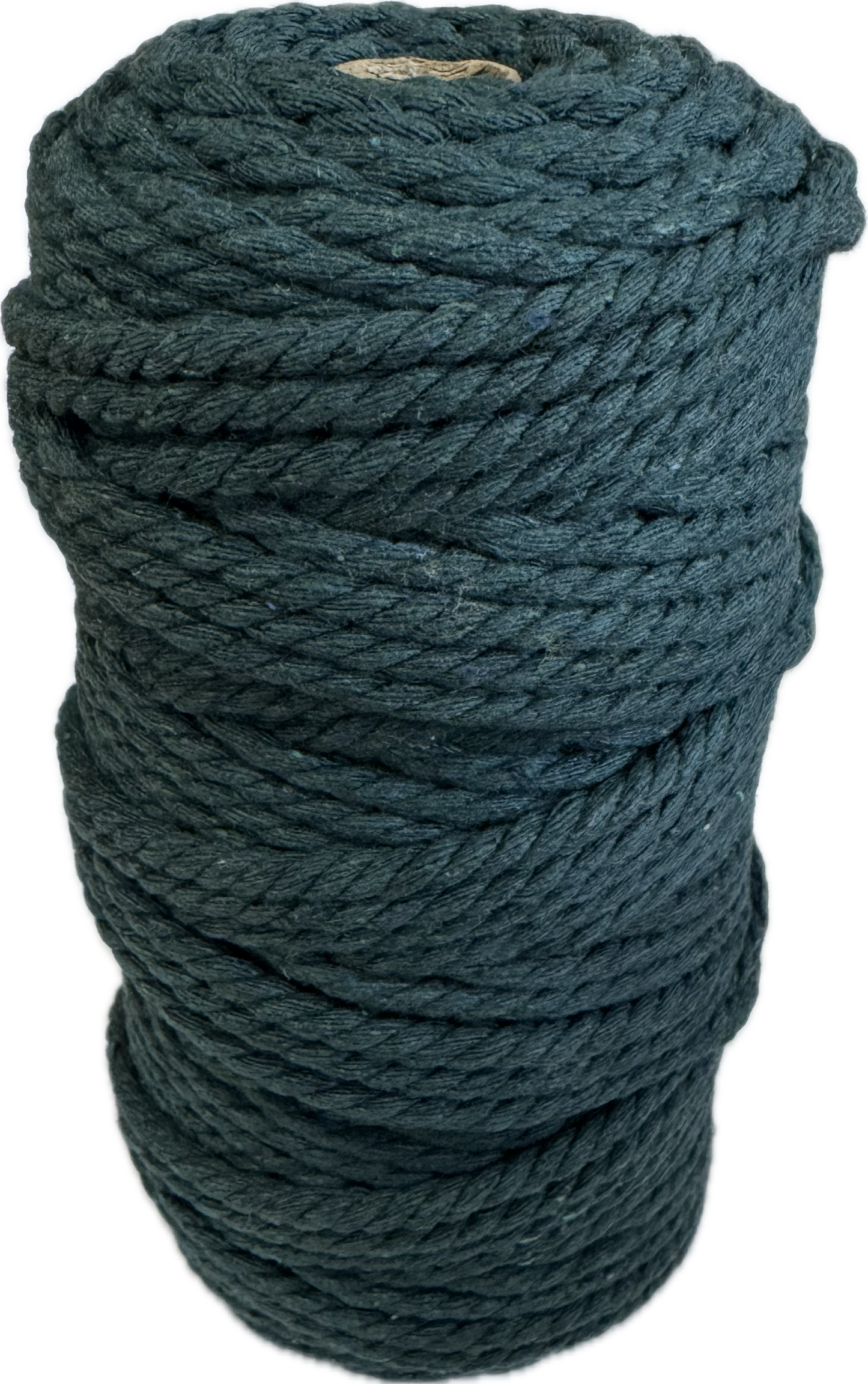 Macrame Cord Twisted - 309 5mm Peacock Green 500g