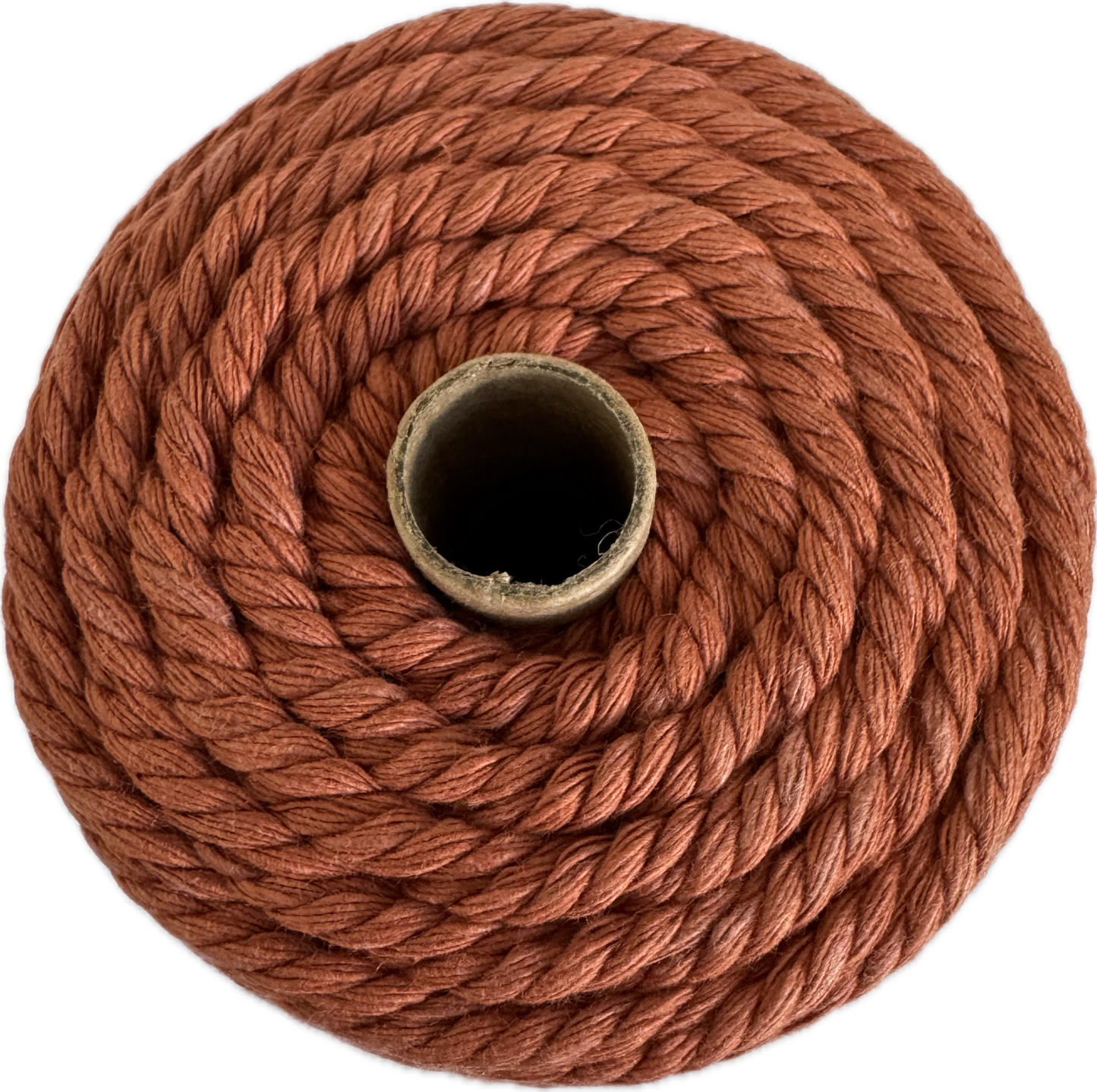 Premium Macrame Cord - 309 4mm Terracotta 500g - 100% Cotton