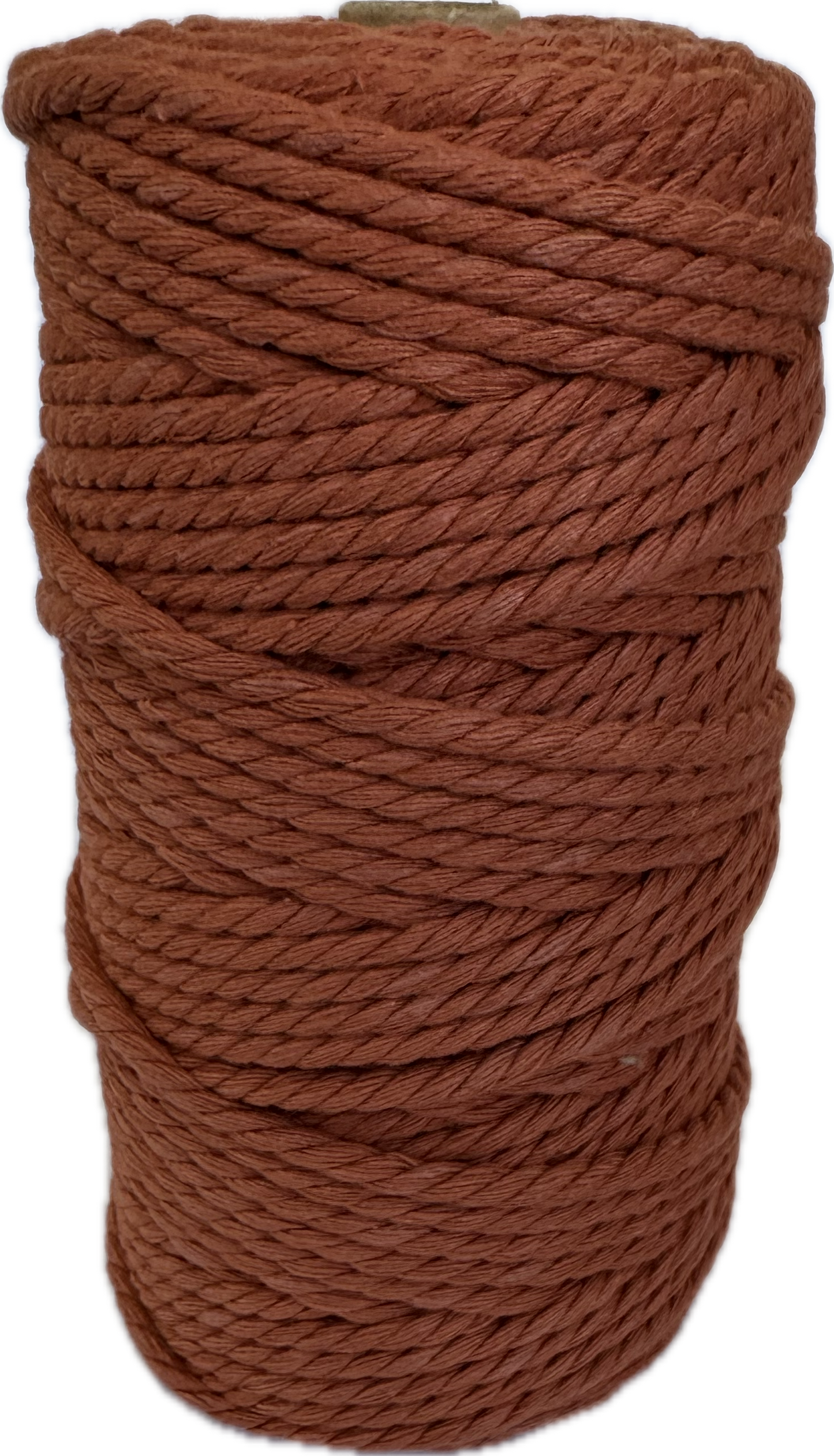 Premium Macrame Cord - 309 4mm Terracotta 500g - 100% Cotton