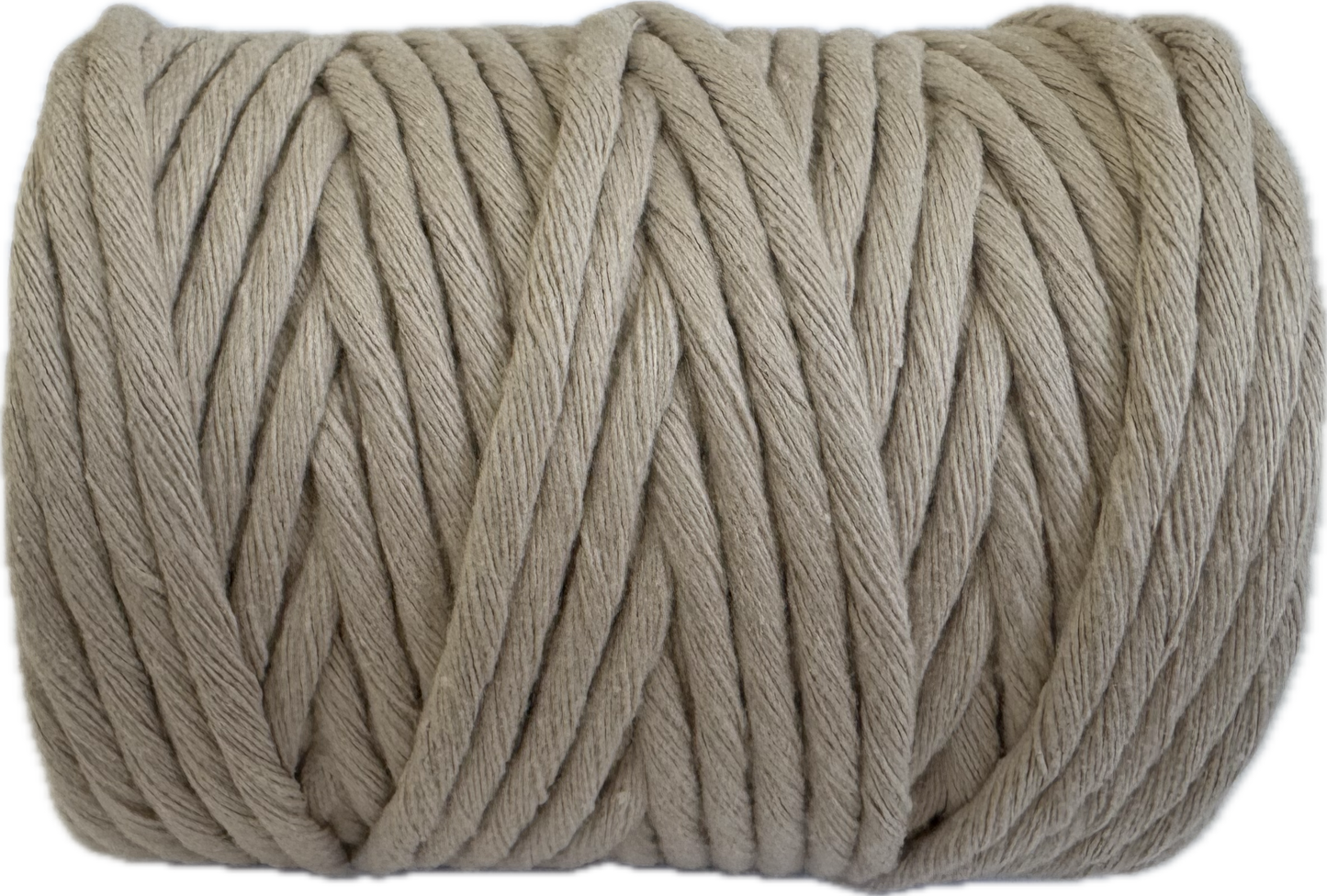 Premium Macrame Cord - 3mm Single Twist Beige 250g - 100% Cotton