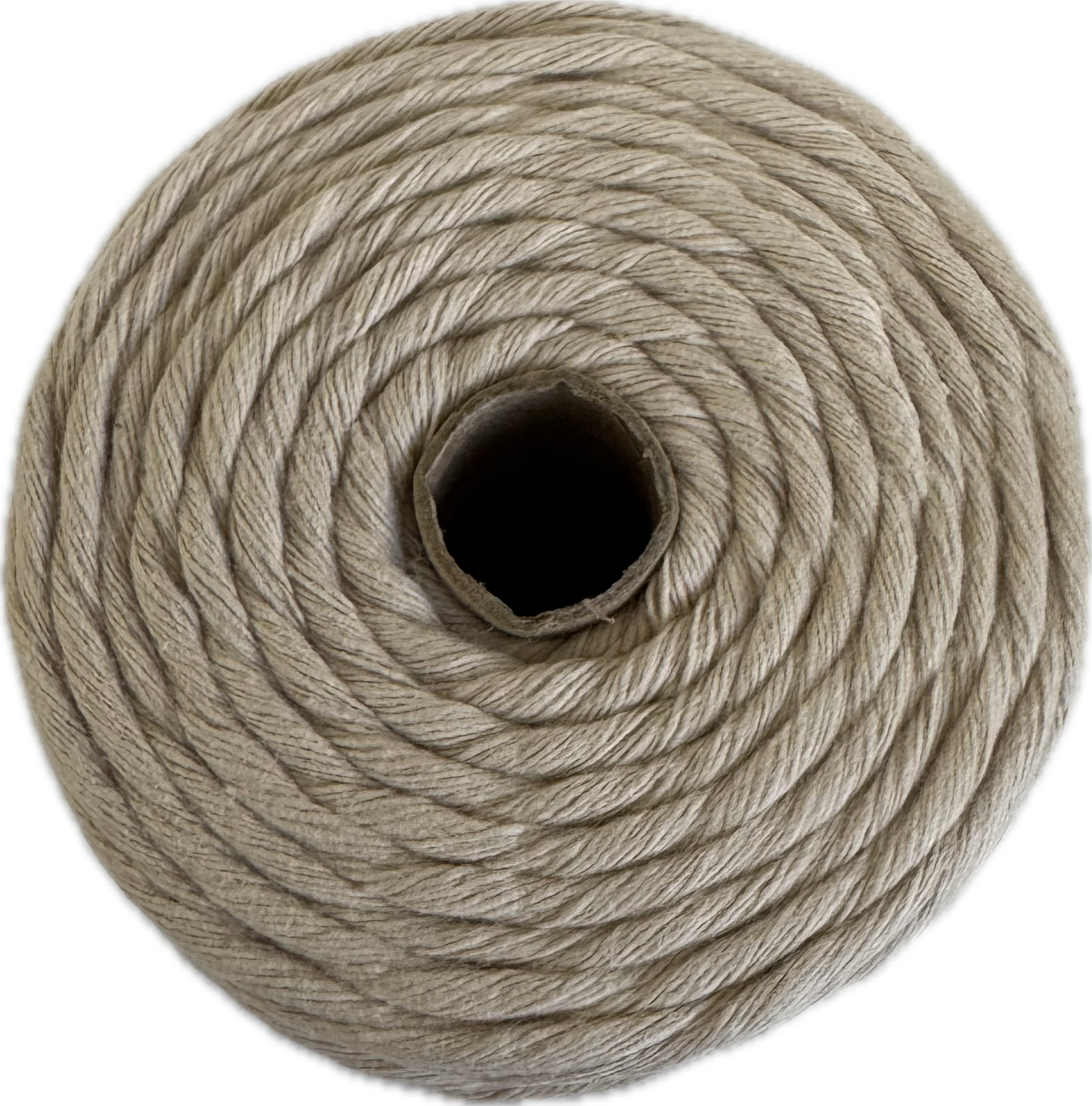 Premium Macrame Cord - 3mm Single Twist Beige 250g - 100% Cotton