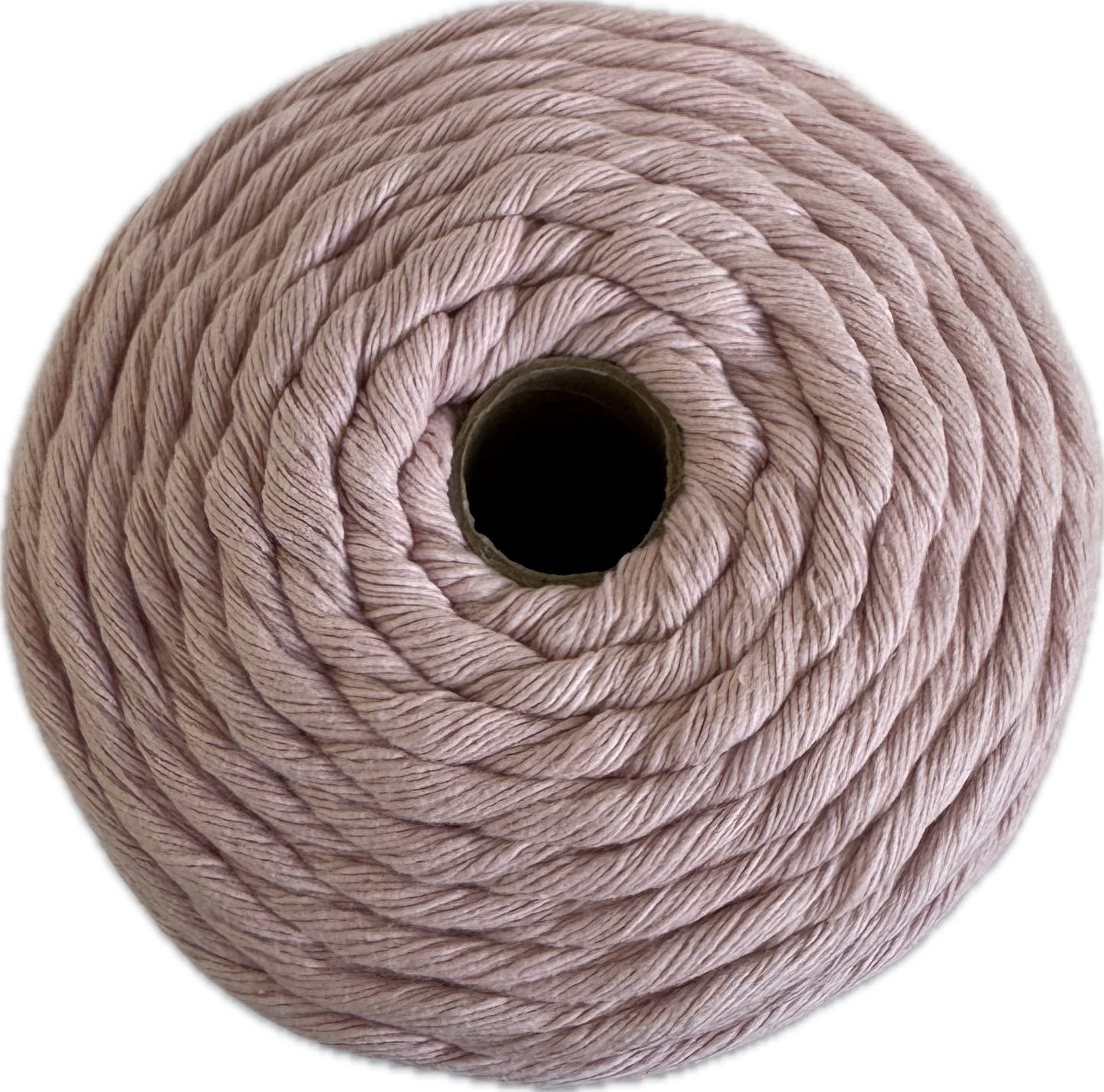 Premium Macrame Cord - 3mm Single Twist Blush Pink 250g - 100% Cotton