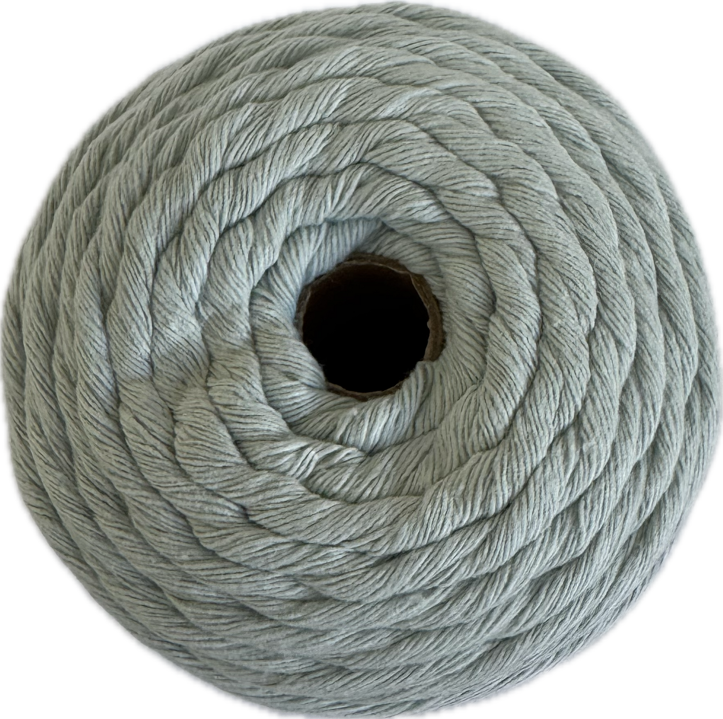 Premium Macrame Cord - 3mm Single Twist Pale Blue 250g - 100% Cotton