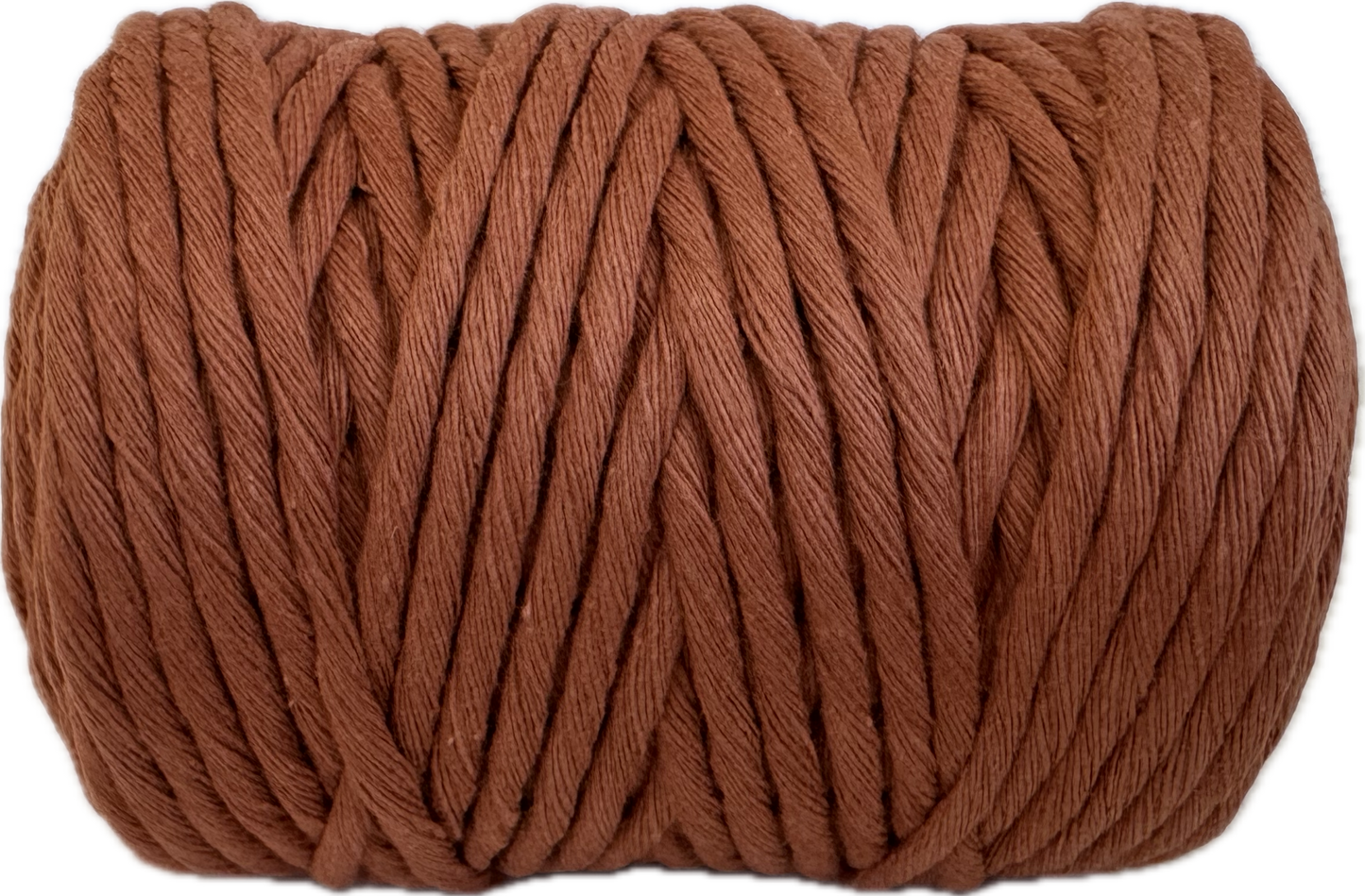 Premium Macrame Cord - 3mm Single Twist Terracotta 250g - 100% Cotton