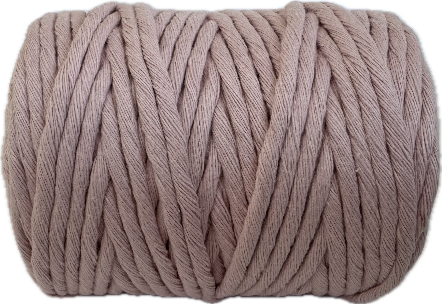 Premium Macrame Cord - 3mm Single Twist Blush Pink 250g - 100% Cotton