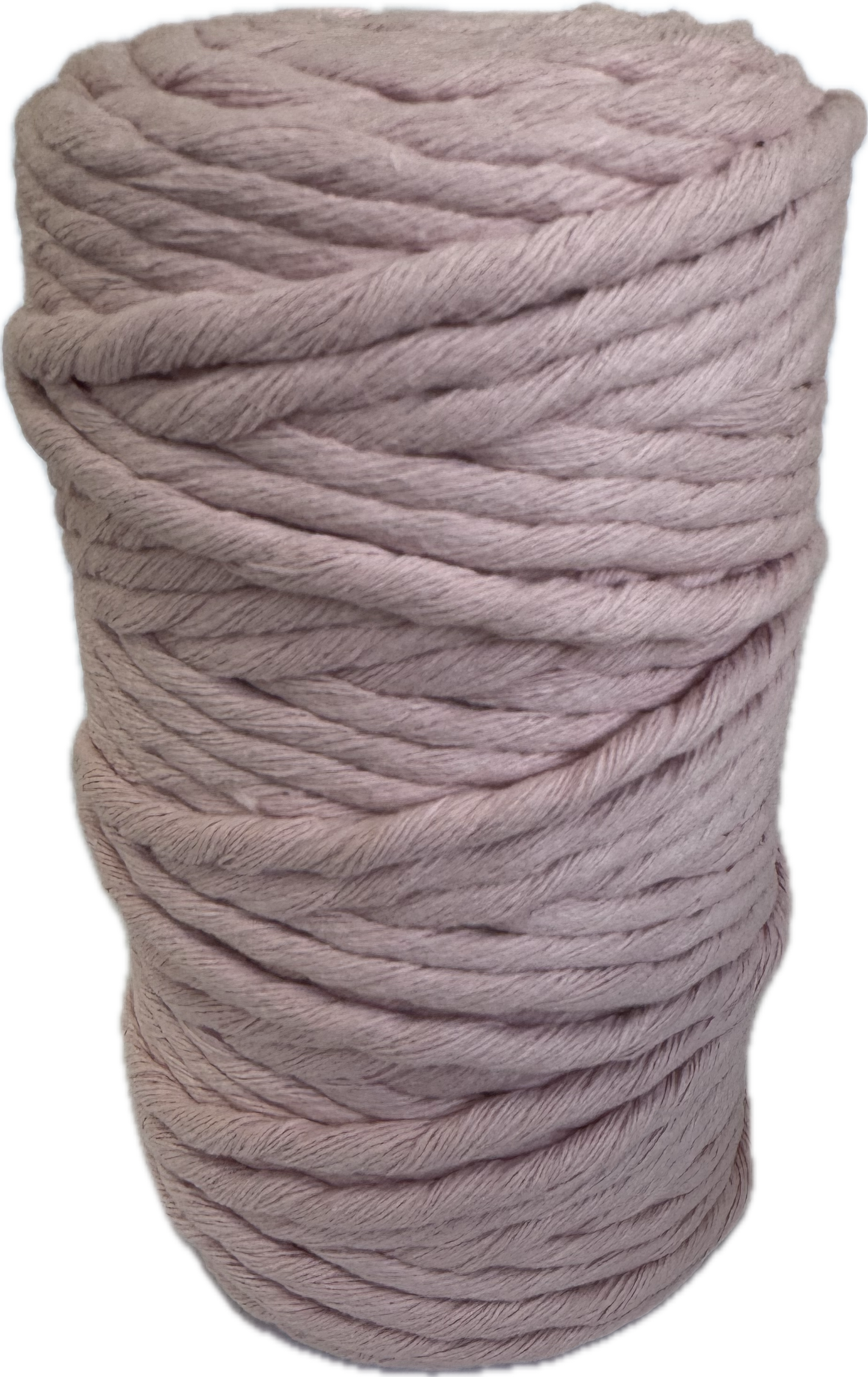 Premium Macrame Cord - 4mm Single Twist Blush Pink 500g - 100% Cotton