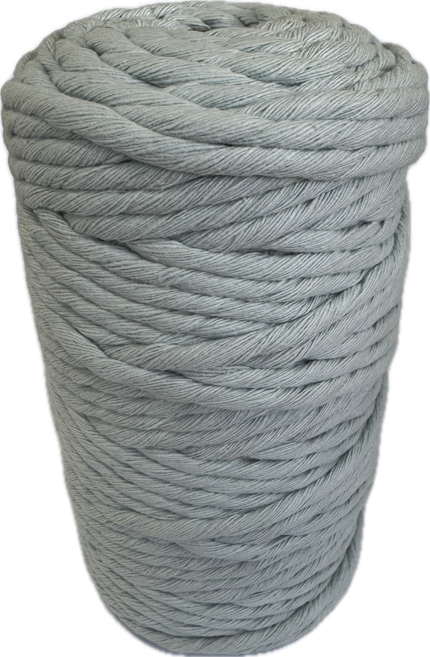 Premium Macrame Cord - 4mm Single Twist Pale Blue 500g - 100% Cotton