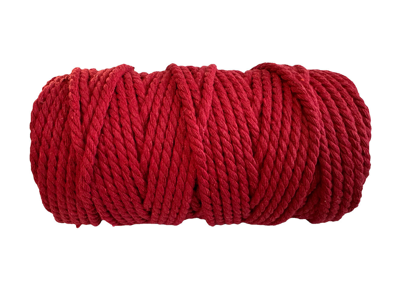 Macrame Cord Twisted - 309 5mm Red Rose 500g