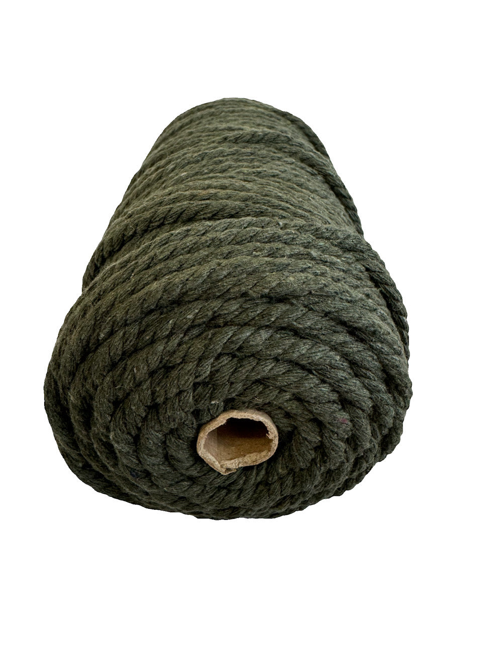 Macrame Cord Twisted - 309 5mm Army Green 500g