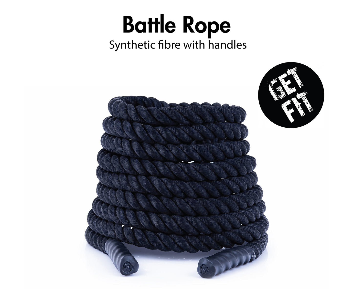 Battle Rope - 50mm x 15m - 100% Polyester