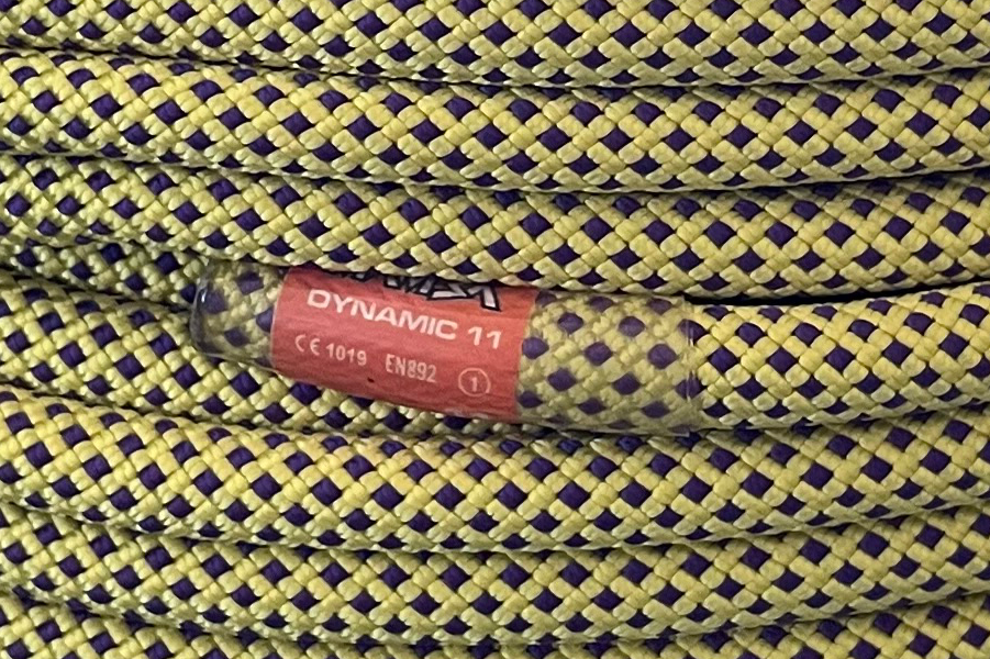 Dynamic Rope - 100% Nylon - 11.0mm x 200m Yellow