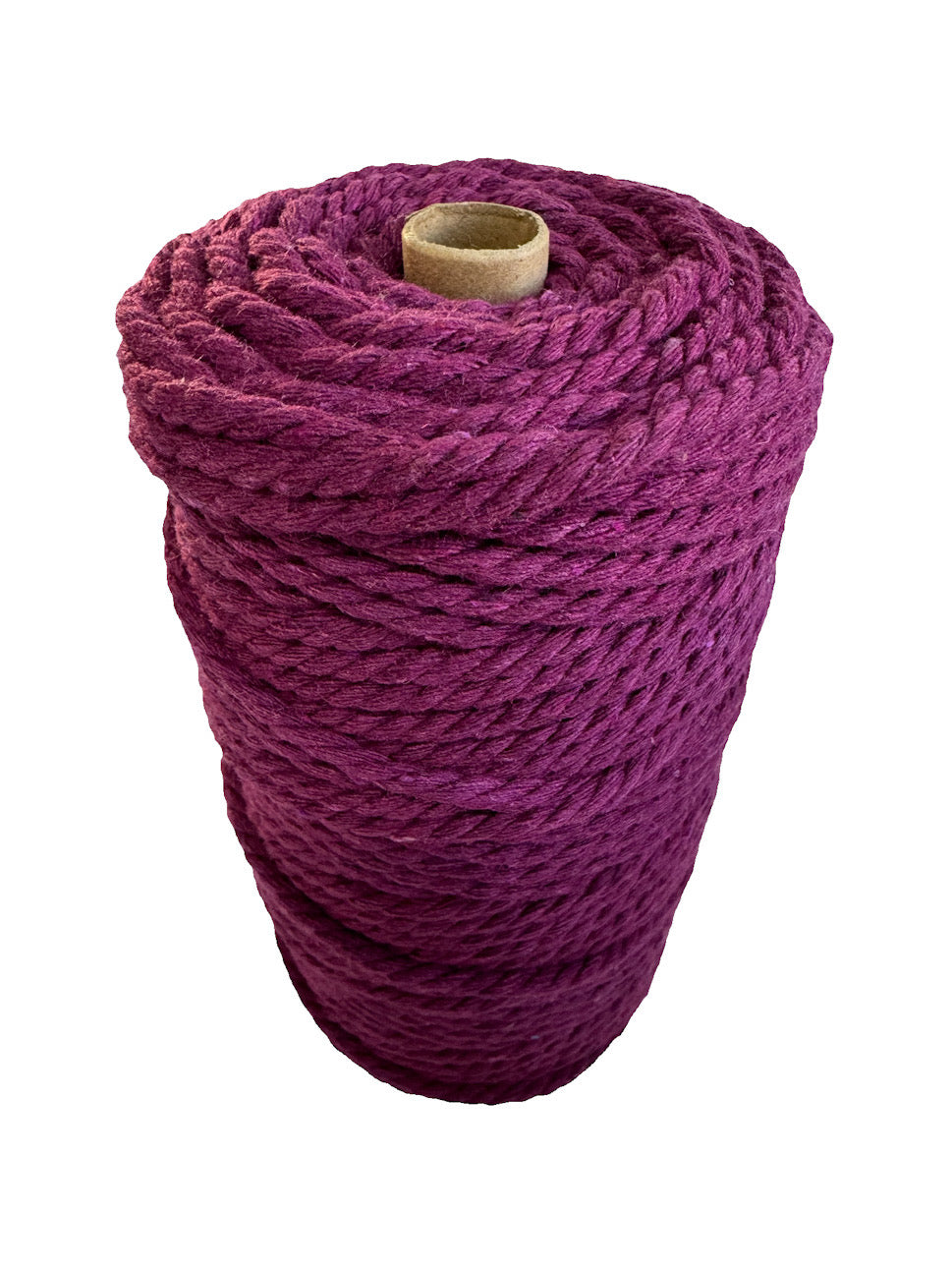 Macrame Cord Twisted - 309 5mm Magenta 500g