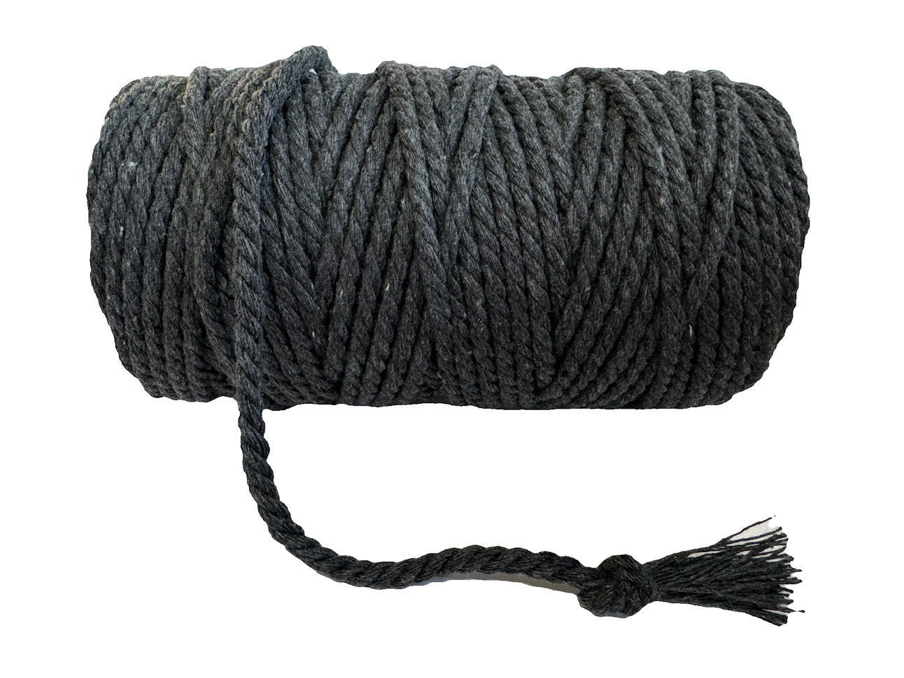 Macrame Cord Twisted - 309 5mm Ash Grey 500g