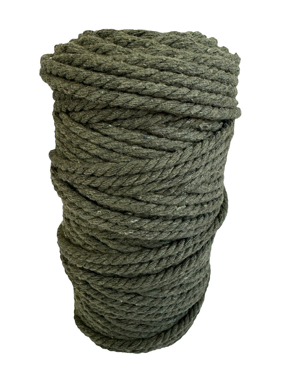 Macrame Cord Twisted - 309 5mm Army Green 500g
