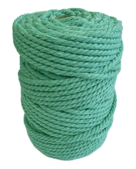 Macrame Cord Twisted - 306 3mm Water Blue 250g