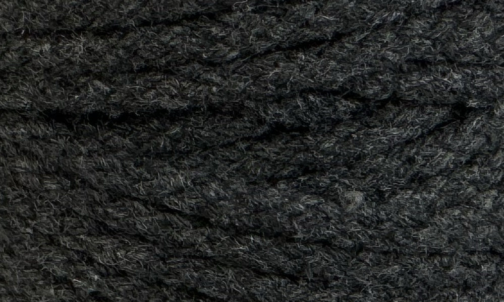Macrame Flat Braid - 4mm Ash Grey 250g