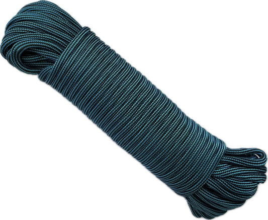 Paracord 550 Type III - 100% Nylon - 15m Blue and Black