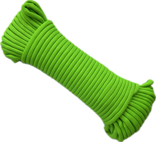 Paracord 550 Type III - 100% Nylon - 15m Bright Green