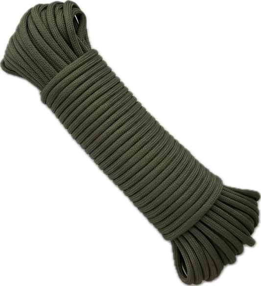 Paracord 550 Type III - 100% Nylon - 15m Military Green