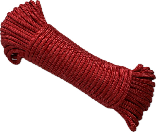Paracord 550 Type III - 100% Nylon - 15m Red
