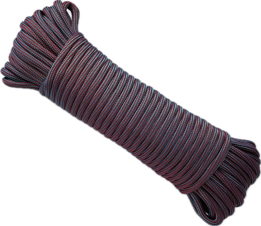 Paracord 550 Type III - 100% Nylon - 15m Red and Blue