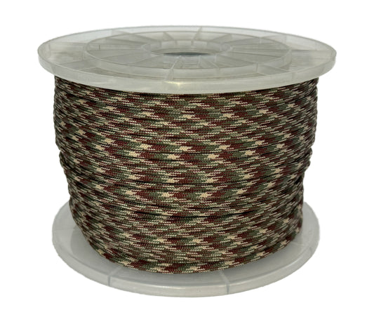 Paracord 550 Type III - 100% Nylon - 100m Camo