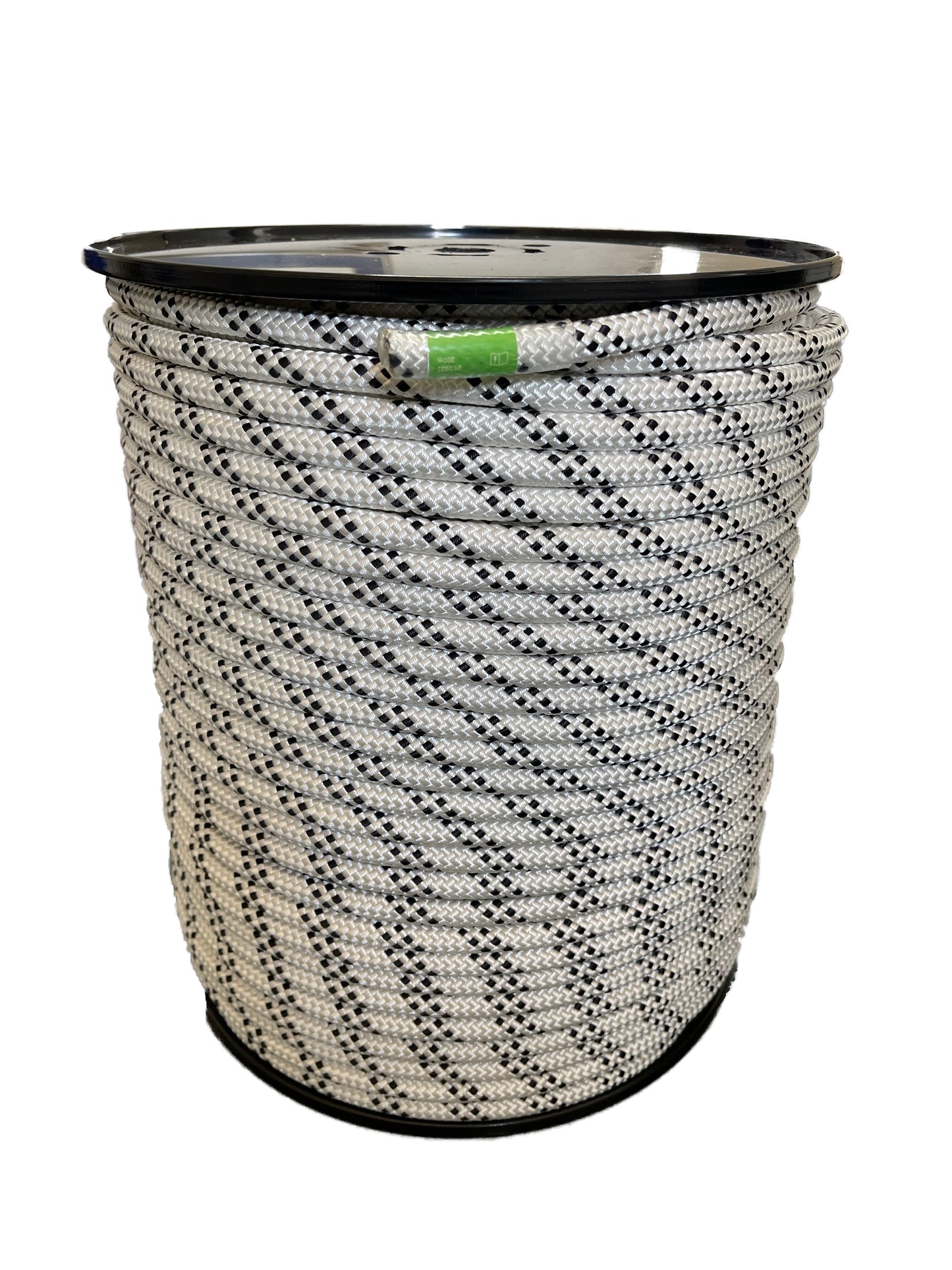 Static Rope - 10.5mm x 200m - White with black markers