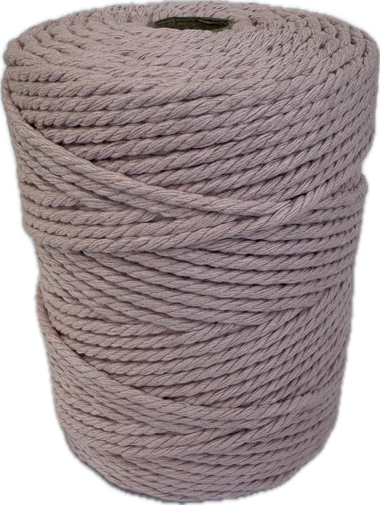 Premium Macrame Cord - 304 2mm Blush Pink 250g - 100% Cotton