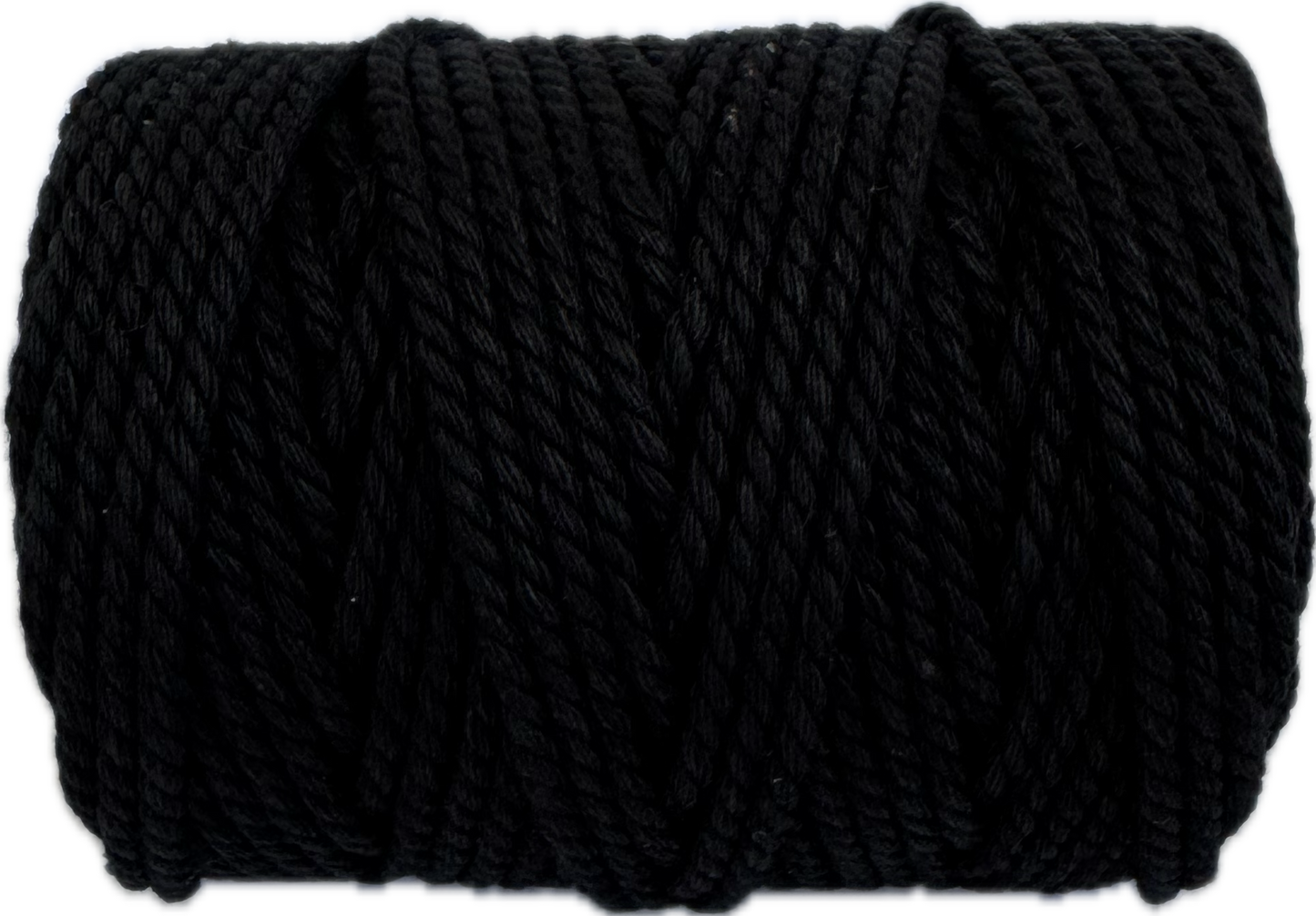 Premium Macrame Cord - 306 3mm Black 250g - 100% Cotton