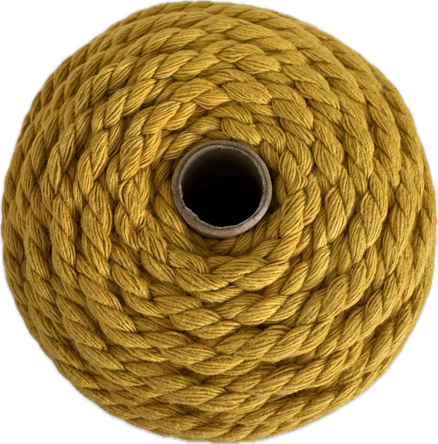 Premium Macrame Cord - 309 4mm Mustard 500g - 100% Cotton