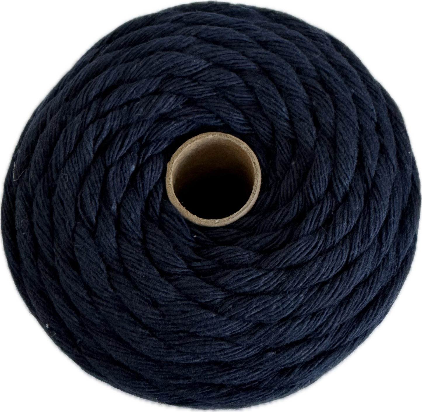 Premium Macrame Cord - 3mm Single Twist Navy 250g - 100% Cotton