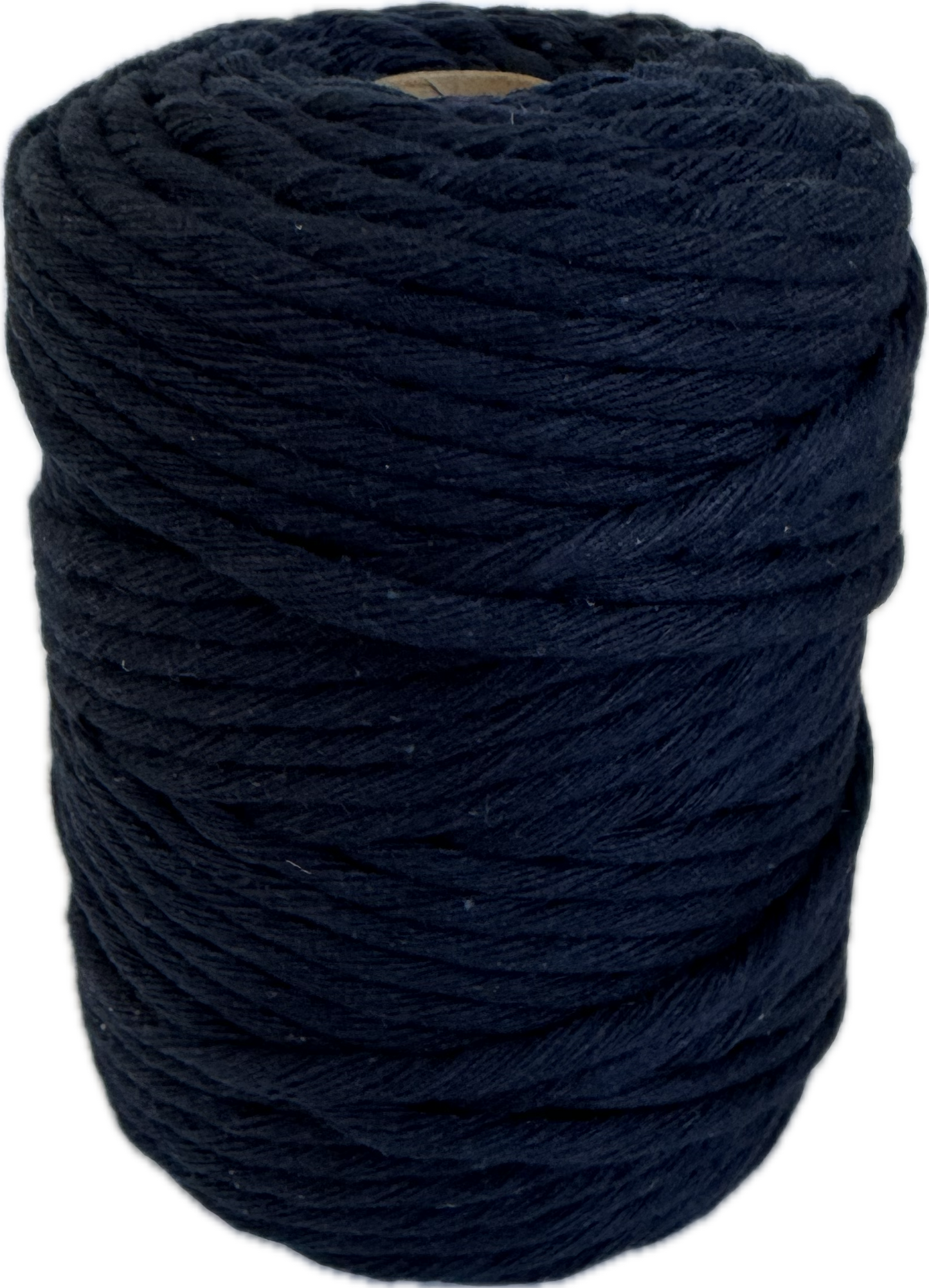 Premium Macrame Cord - 3mm Single Twist Navy 250g - 100% Cotton