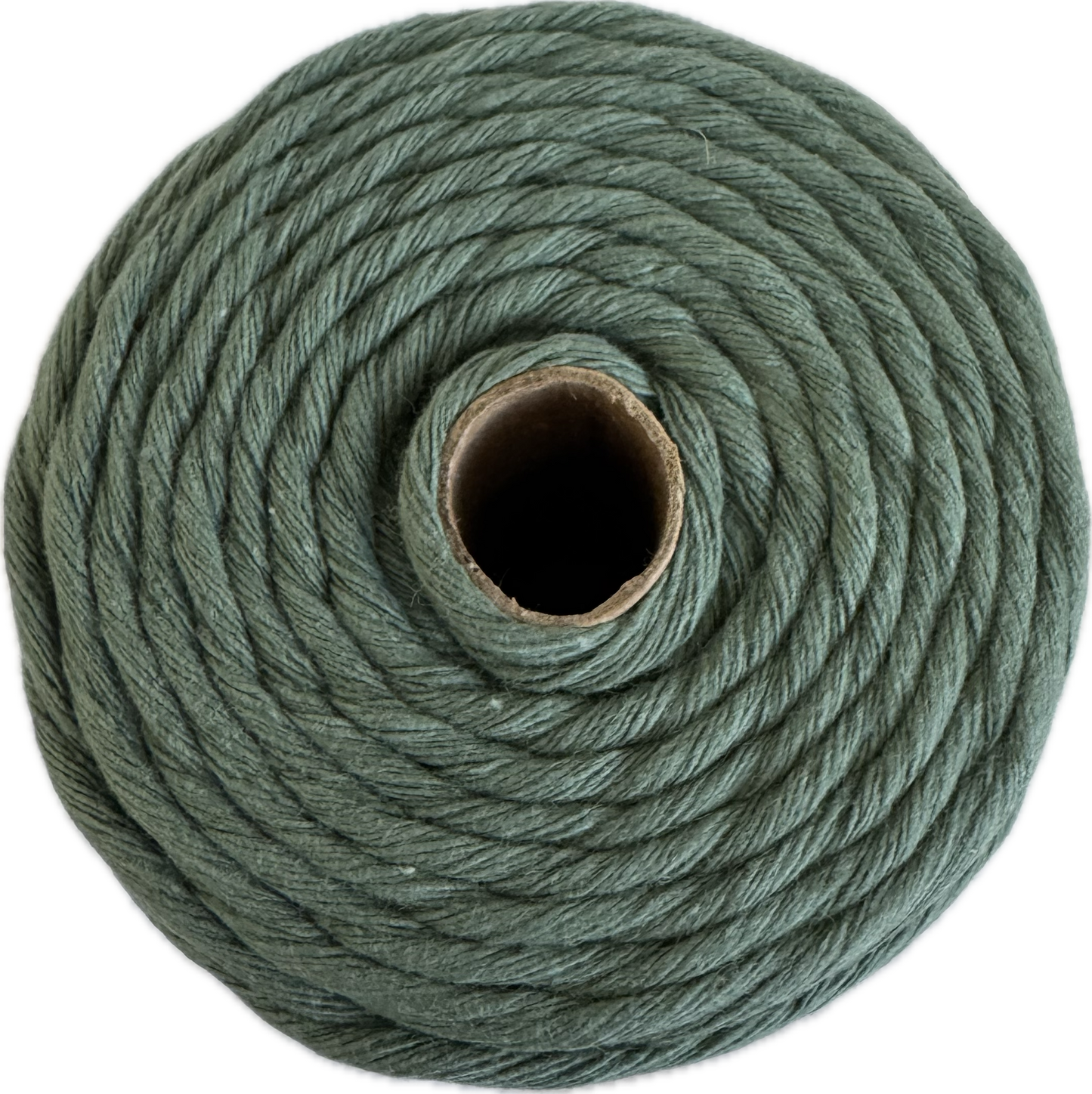 Premium Macrame Cord - 3mm Single Twist Sage Green 250g - 100% Cotton
