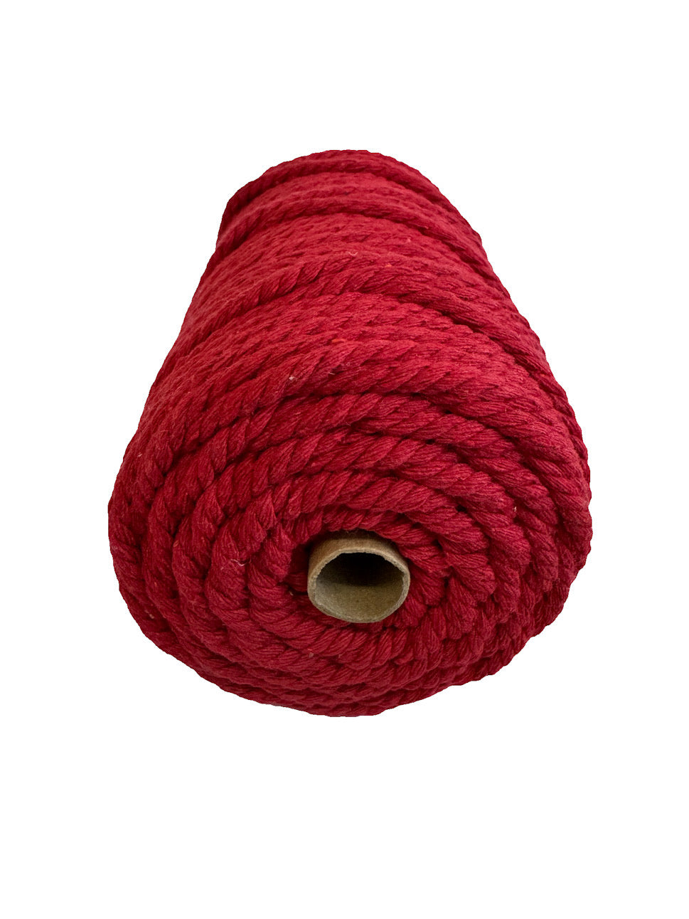 Macrame Cord Twisted - 309 5mm Red Rose 500g